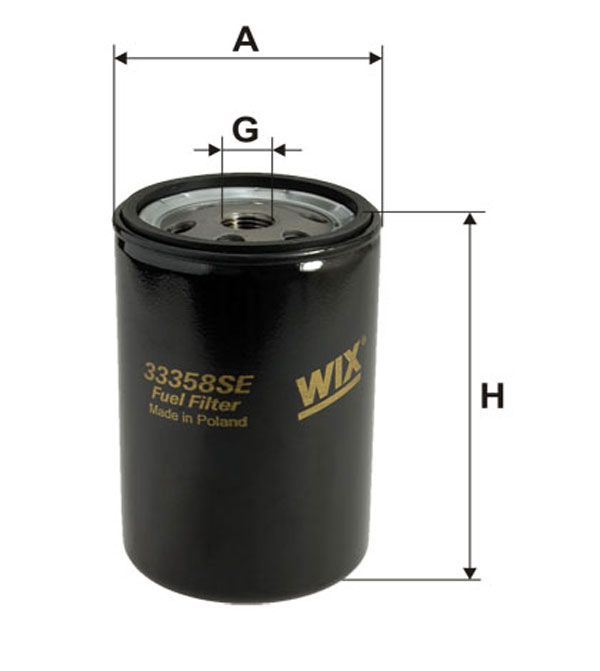 Топливный фильтр WIX 33358SE 