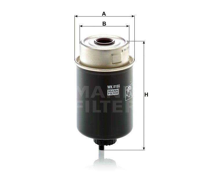Топливный фильтр MANN-FILTER WK8155. Фото N2