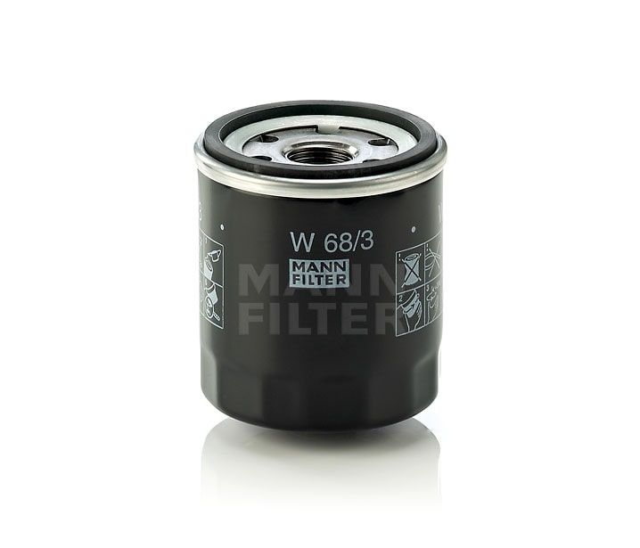 Масляный фильтр MANN-FILTER W68/3