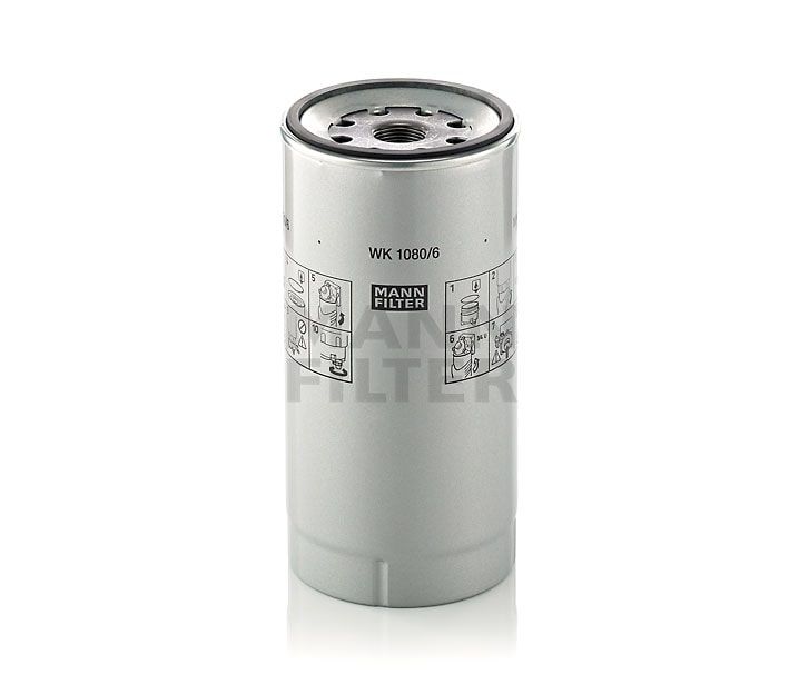 Топливный фильтр MANN-FILTER WK1080/6X 