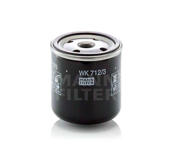 Топливный фильтр MANN-FILTER WK712/3