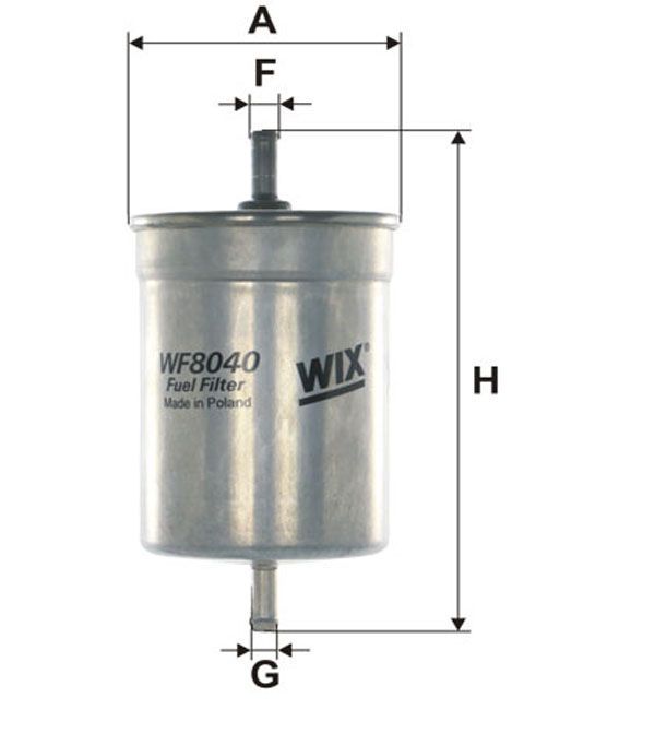 Топливный фильтр WIX WF8040 