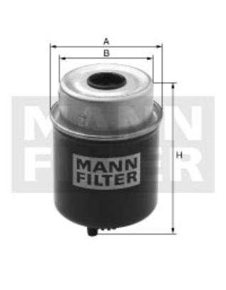 Топливный фильтр MANN-FILTER WK8114 