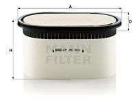 Воздушный фильтр MANN-FILTER CP29550 