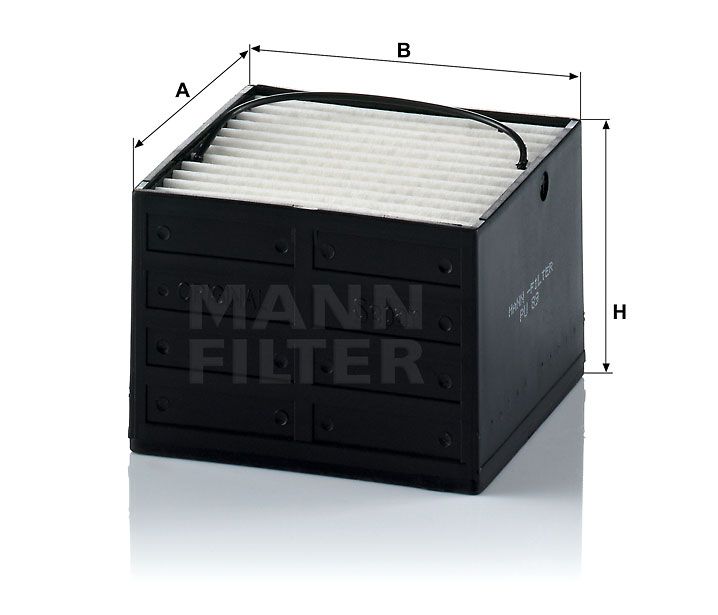 Топливный фильтр MANN-FILTER PU89. Фото N2